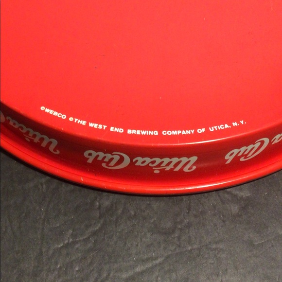 Rare Vintage 13in Utica Club Beer Schultz&Dooley Advertising Tin - Picture 4 of 4